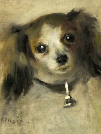 Produit Auguste Renoir : Tête de Chien, 1870 Image