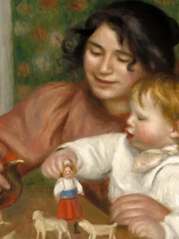 Produit Auguste Renoir : Gabrielle et le Fils de l'Artiste, Jean, 1895-1896 Image