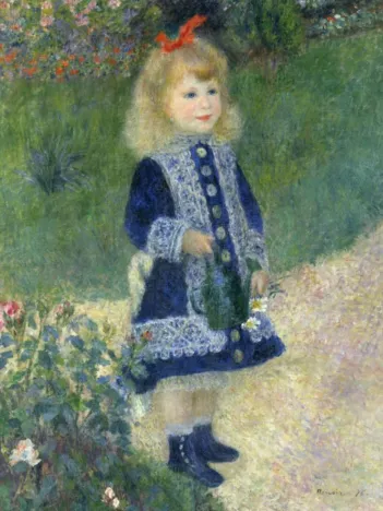 Produit Auguste Renoir : Fillette à l'arrosoir, 1876 Image