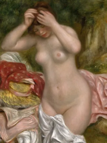 Produit Auguste Renoir : Baigneuse Arrangeant Ses Cheveux, 1893 Image