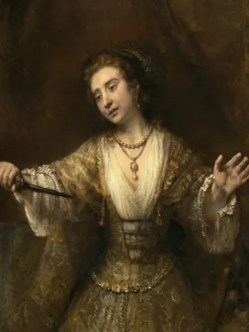 Produit Rembrandt : Lucretia, 1664 Image