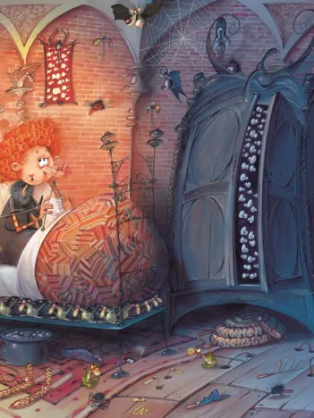 Produit François Ruyer - Sorcière au Lit - La Nuit Image