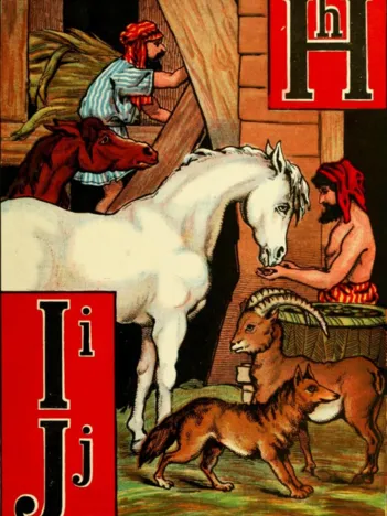 Produit McLoughlin Bros : L'Alphabet de l'Arche de Noé , 1868 - HIJ Image