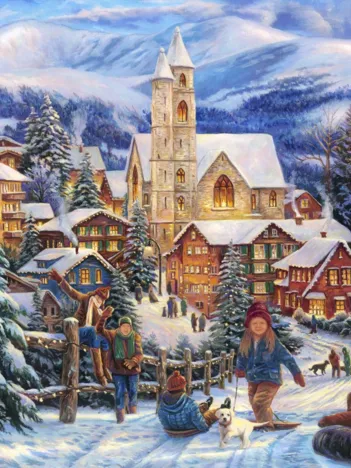 Produit Chuck Pinson - Sledding To Town Image