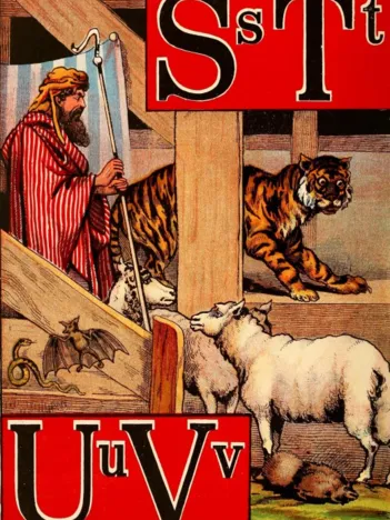 Produit McLoughlin Bros : L'Alphabet de l'Arche de Noé , 1868 - STUV Image