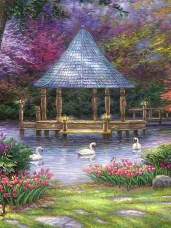 Produit Chuck Pinson - Swan Pond Image
