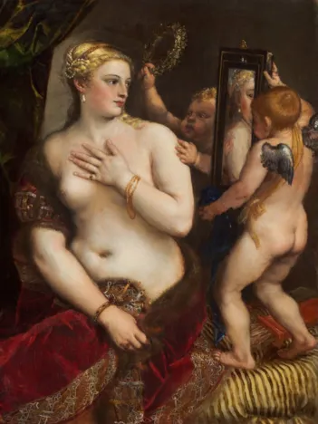 Produit Titien : Vénus au Miroir Image