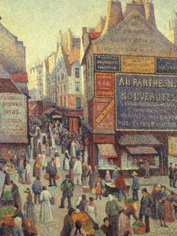Produit Maximilien Luce - La Rue Mouffetard, 1890 Image