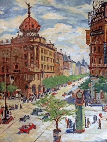 Produit Albert Gleizes - Vue de Budapest, 1904 Image