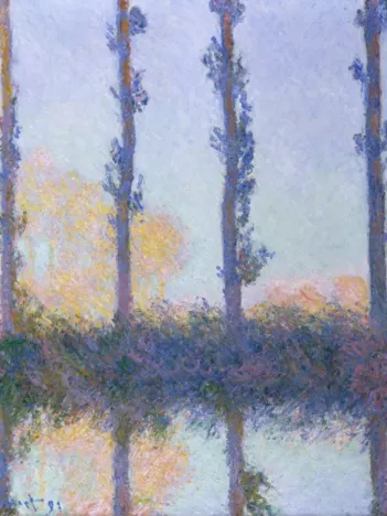 Produit Claude Monet: Les Quatre Arbres, 1891 Image