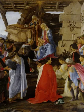 Produit Sandro Botticelli: Adoration of the Magi (Zanobi Altar), 1475 Image