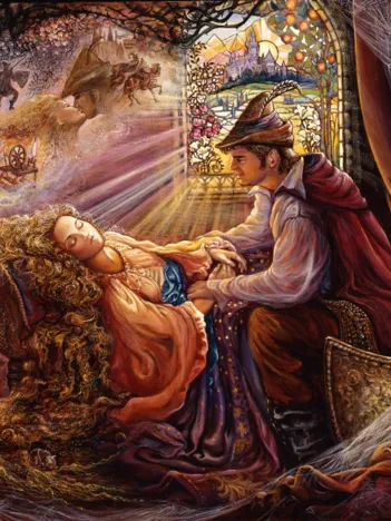 Produit Josephine Wall - La Belle au Bois dormant Image
