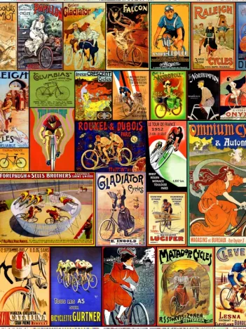 Produit Affiches Anciennes sur les Bicyclettes Image