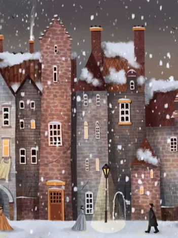 Produit La Ville sous la Neige Image