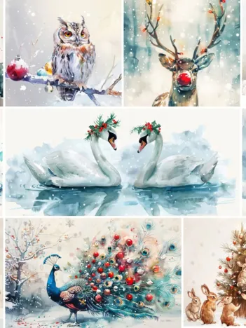 Produit Animaux à Noël Image