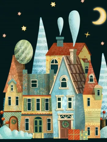 Produit Village à la Veille de Noel Image