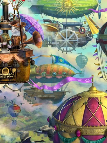 Produit Grande Course de Ballons pour Chats Image