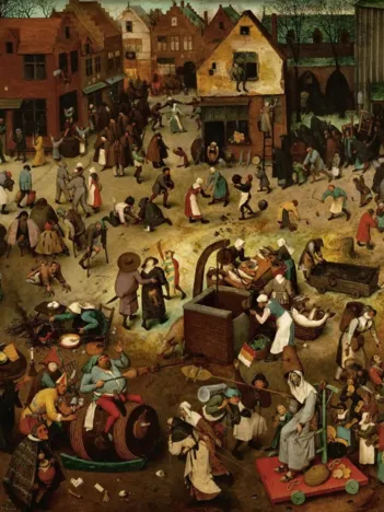 Produit Brueghel Pieter : Le Combat de Carnaval et Carême, 1559 Image