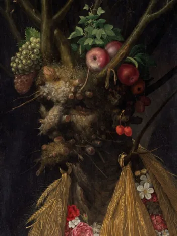 Produit Arcimboldo Giuseppe : Quatre Saisons en Une Tête, 1590 Image