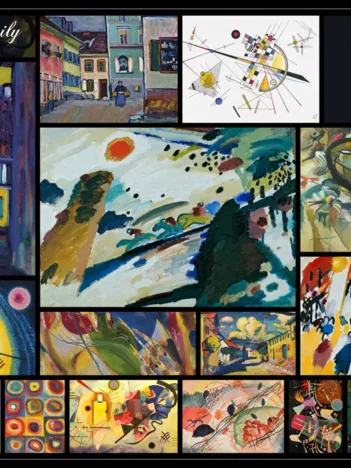 Produit Kandinsky Vassily - Collage Image