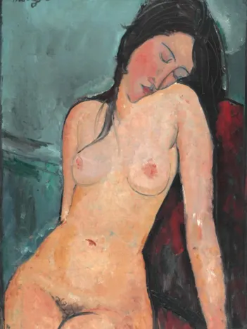 Produit Amedeo Modigliani: Femme nue assise, 1916 Image