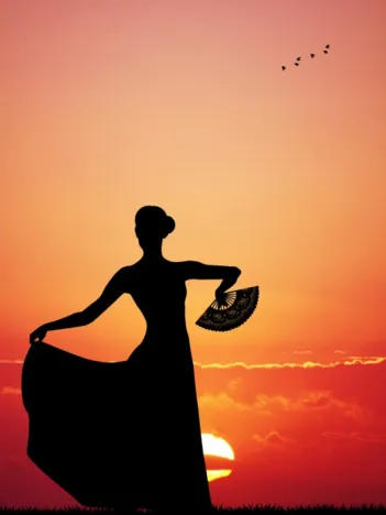 Produit Flamenco at Sunset Image