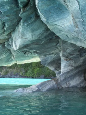 Produit Grotte de Marbre Bleu, Chili Image