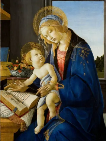 Produit Sandro Botticelli: La Madone du Livre, 1480 Image