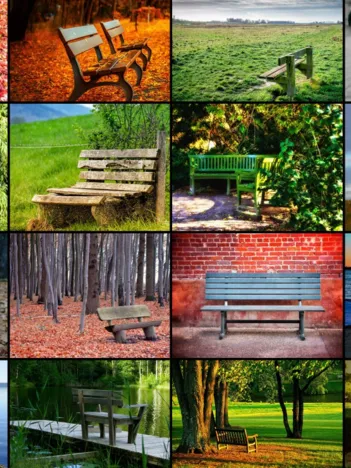 Produit Collage - Bancs Image