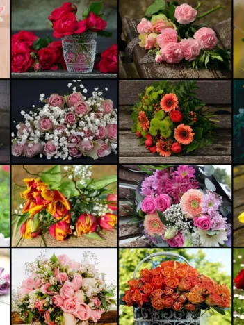 Produit Collage - Bouquets de Fleurs Image