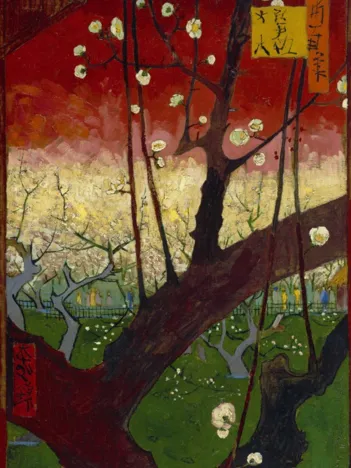 Produit Vincent Van Gogh - Japonaiserie: Le Prunier en Fleurs, 1887 Image