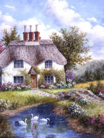 Produit Dennis Lewan - Swan Creek Cottage Image