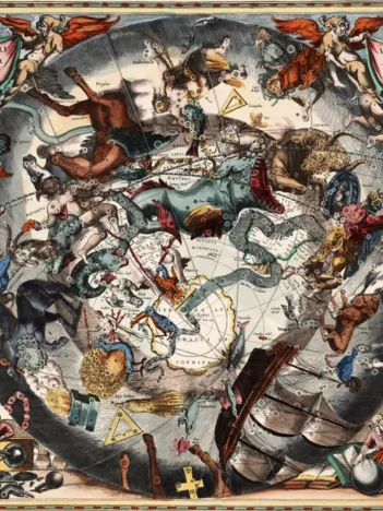 Produit Andreas Cellarius: Southern Hemisphere Constellations, 1661 Image