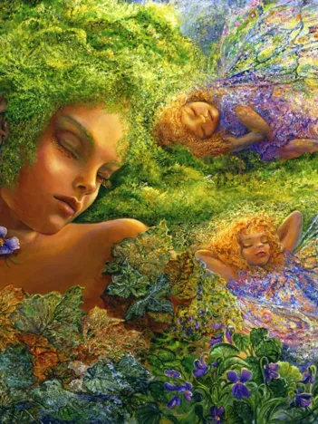 Produit Josephine Wall - Moss Maiden Image