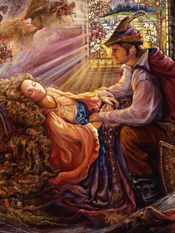 Produit Josephine Wall - La Belle au Bois dormant Image