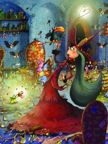 Produit François Ruyer - La Sorcière à la Baguette Magique Image