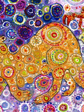 Produit Sally Rich - Otters Catch Image