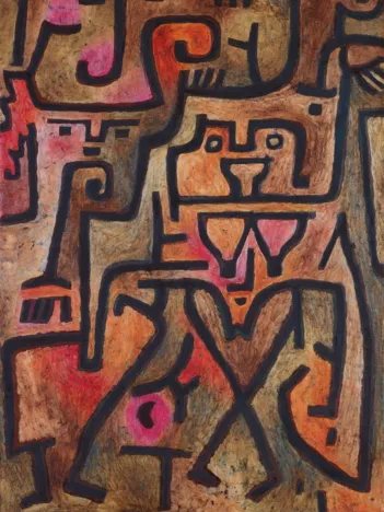 Produit Paul Klee : Sorcières de la forêt, 1938 Image