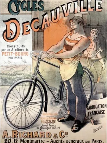 Produit Affiche pour les Vélos Decauville, 1892 Image