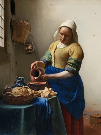 Produit Vermeer Johannes : La Laitière, 1658-1661 Image
