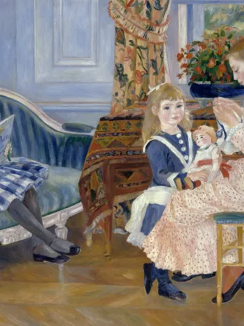 Produit Auguste Renoir : L'après-midi des enfants à Wargemont, 1884 Image