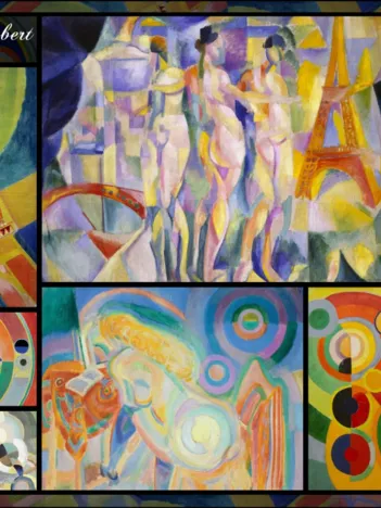Produit Robert Delaunay - Collage Image