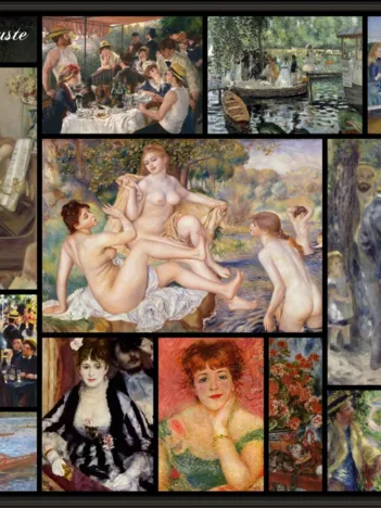 Produit Auguste Renoir - Collage Image