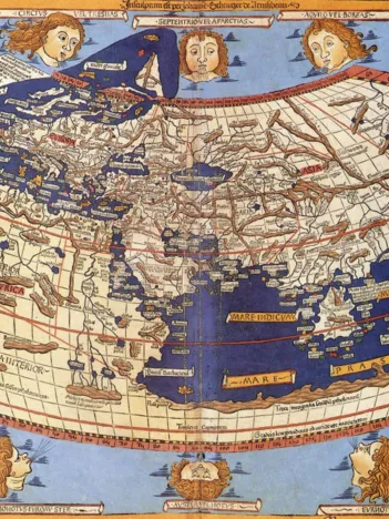 Produit Claudius Ptolemy: Carte du Monde, 1482 Image