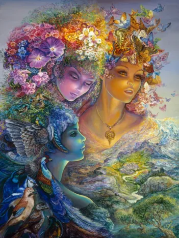 Produit Josephine Wall - The Three Graces Image