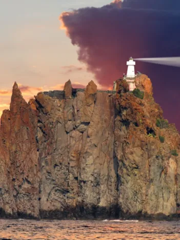 Produit Phare du Stromboli, Italy Image