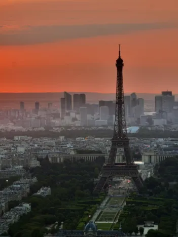 Produit Coucher de Soleil sur Paris Image