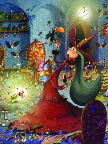 Produit François Ruyer - La Sorcière à la Baguette Magique Image