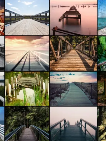 Produit Collage - Ponts Image