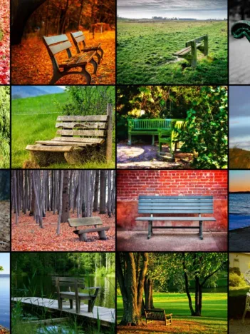 Produit Collage - Bancs Image